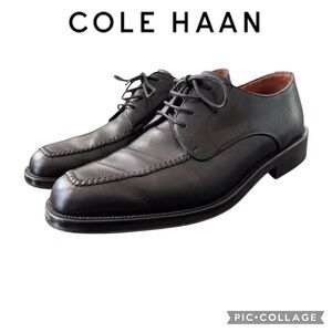 Cole Haan City Black Leather Lace Up Casual Dress Oxford Shoes Men size 10.5 D